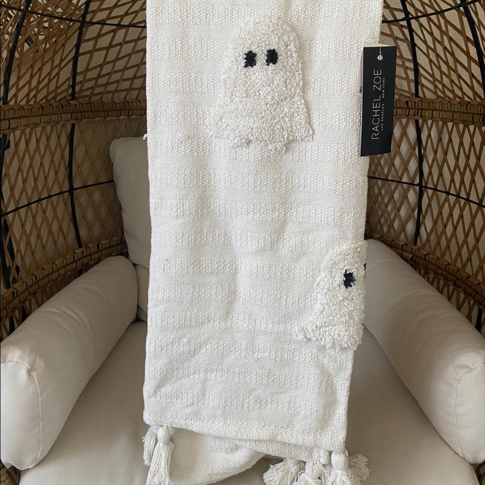 Rachel Zoe Ghost Blanket All White